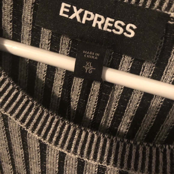 ✨MAKE AN OFFER‼️ Express: Ribbed Dress 💕 - Picture 5 of 6